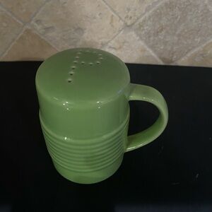 Bosco Ware Pepper Shaker Green Ceramic Vintage Made In Thailand EUC